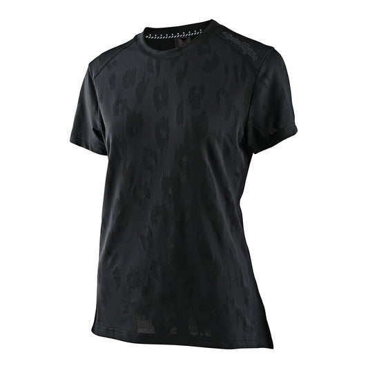 Troy Lee Designs - Womens Lilium Short Sleeve Jersey - Jacquard Black