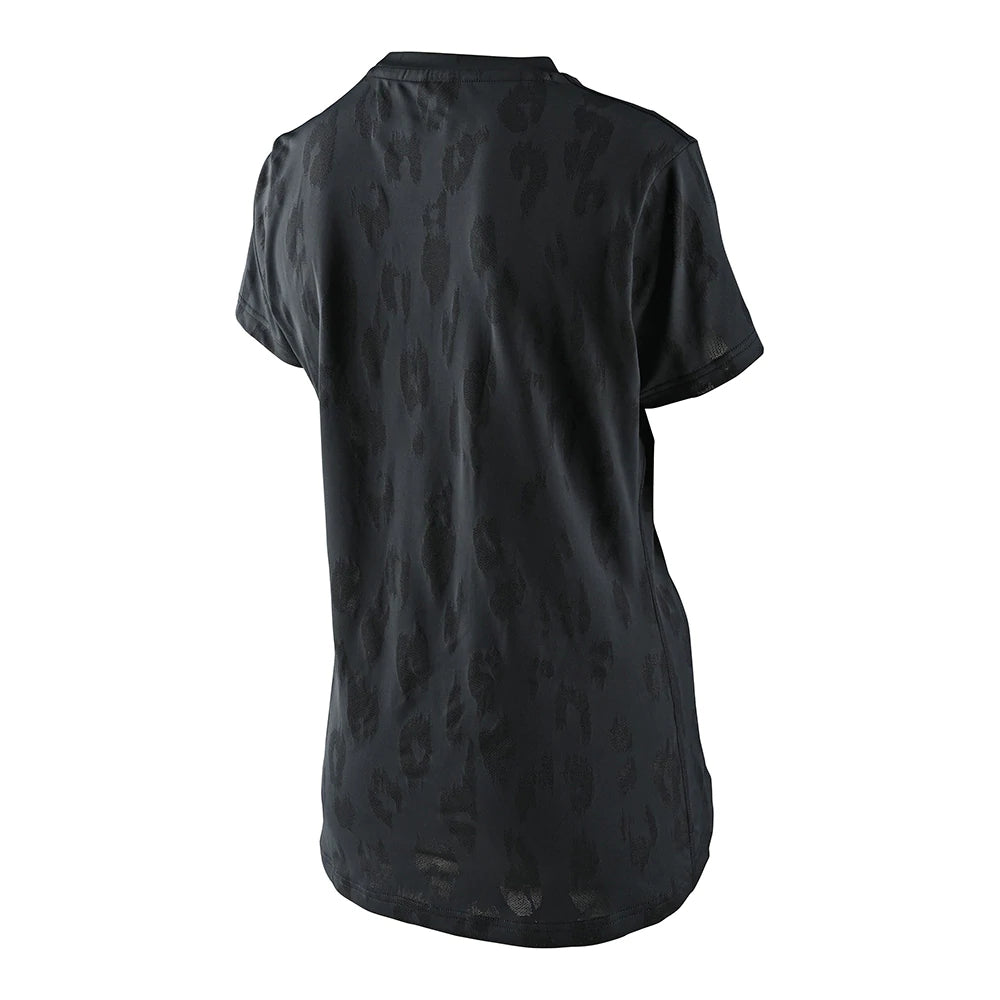 Troy Lee Designs - Womens Lilium Short Sleeve Jersey - Jacquard Black