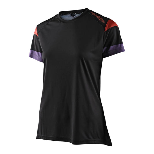 Troy Lee Designs - Womens Lilium Short Sleeve Jersey - Rugby Black