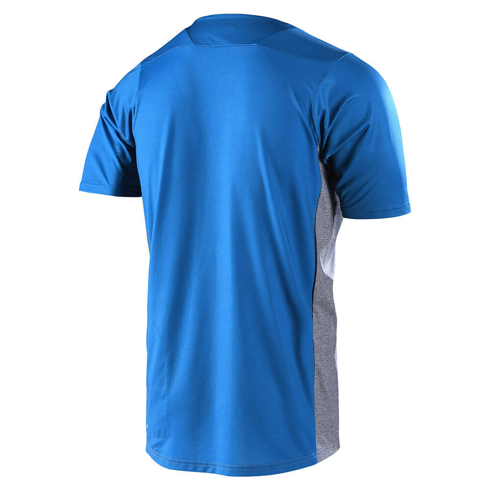 Troy Lee Designs - Skyline Short Sleeve Jersey Signature Mens - Slate Blue