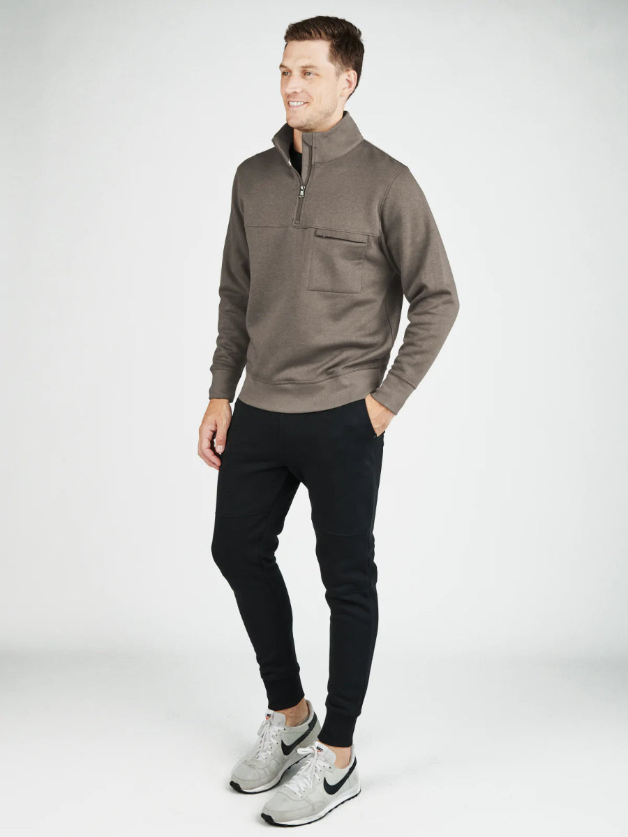 Tasc - Legendary Fleece 1/4 Zip - Mallard Heather