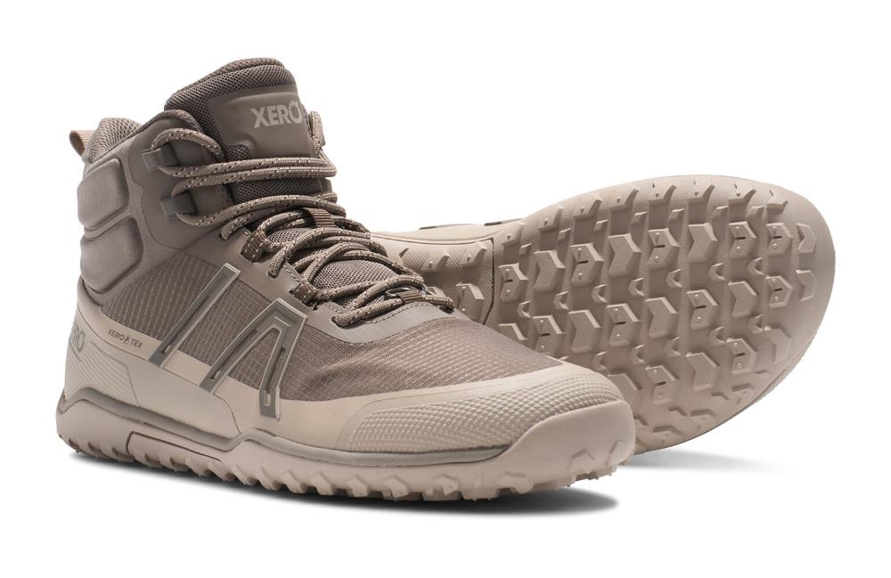 Xero Shoes - Scrambler Trail Mid WP - Men's - Morel/Pure Cashmere