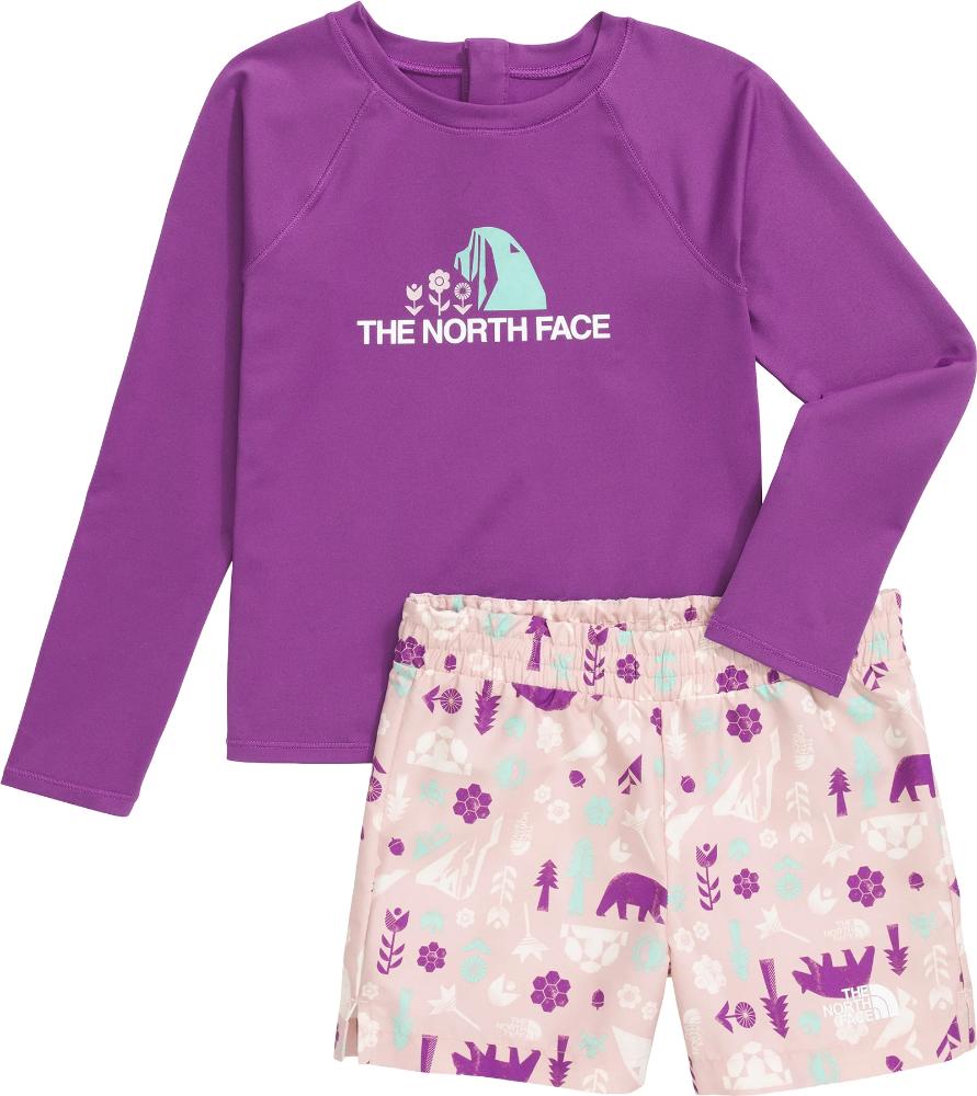 The North Face - Class V Pathfinder Set - Little Kids - Grape/Pink Moss