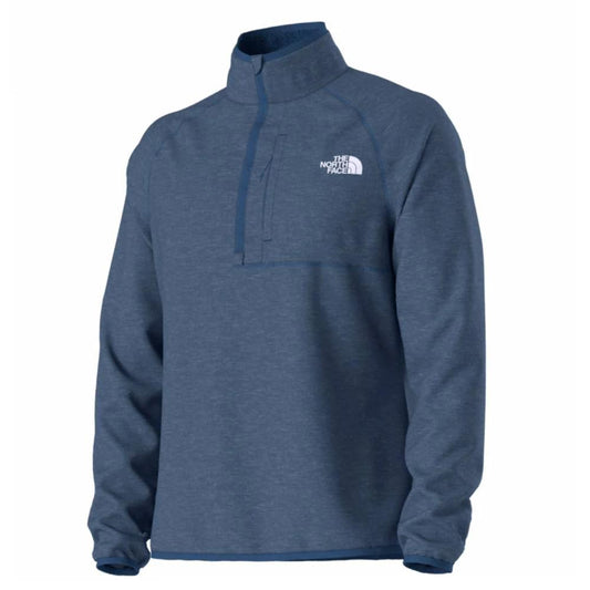 The North Face - Canyonlands 1/2 Zip - Men's - Shady Blue Heather-NPF