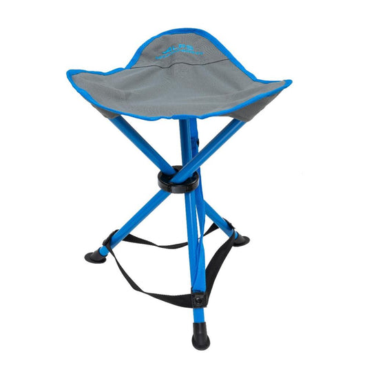 Alps Mountaineering - Tri-leg Stool - Gray/Ocean