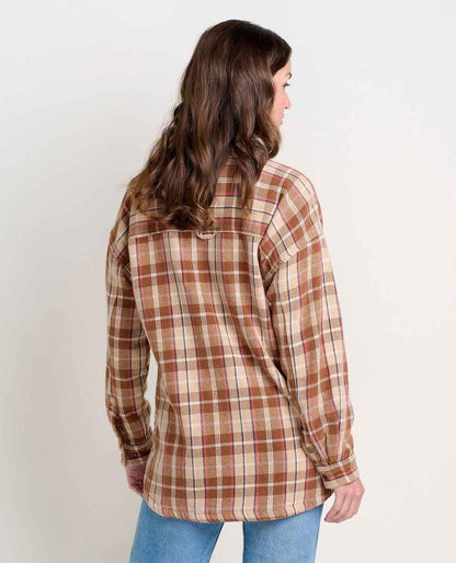 Toad and Co - Conifer Shirt Jacket - Women's - Chai Plaid