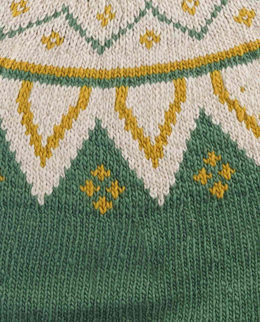 Toad and Co - Moss Point Henley Sweater - Ivy Fair Isle