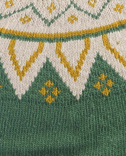 Toad and Co - Moss Point Henley Sweater - Ivy Fair Isle