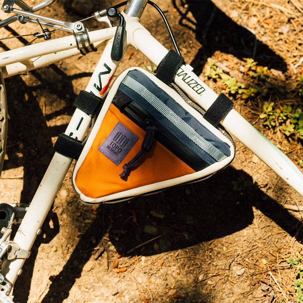 Topo Designs - Bike Frame Bag - Black/Neutral