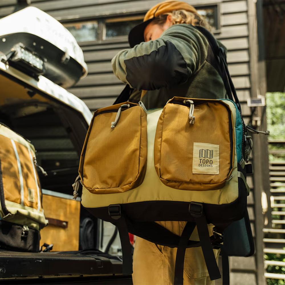 Topo Designs - Global Briefcase - Caribbean Dark Khaki