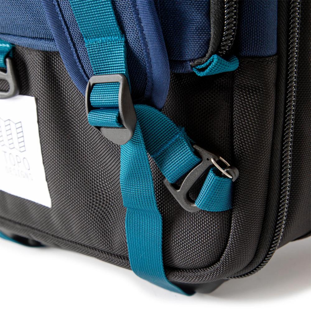 Topo Designs - Global Travel Bag Roller - Dark Denim Burgundy