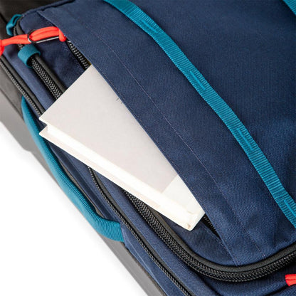 Topo Designs - Global Travel Bag Roller - Dark Denim Burgundy