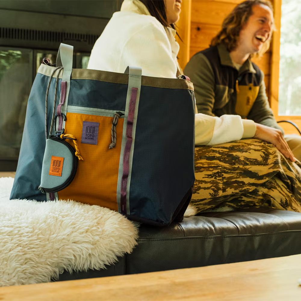 Topo Designs - Mountain Utility Tote - Mustard Black