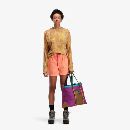 Topo Designs - Mountain Utility Tote - Geode Green Sea Pine