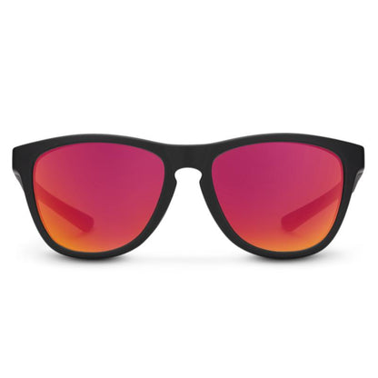 Suncloud - Topsail - Matte Black; Polarized Red Mirror