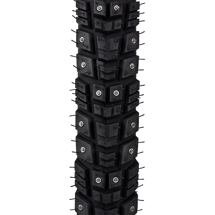 45NRTH - 700 x 45 Gravdal Tire Clincher Steel Black 33tpi 240 Concave Carbide Aluminum Studs