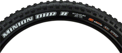 Maxxis - Minion DHR II Tire Tubeless Folding 3C MaxxTerra EXO Wide Trail - Black
