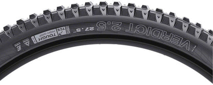 WTB - Verdict Tire - 27.5x2.5 TCS Tough Tritec - Black