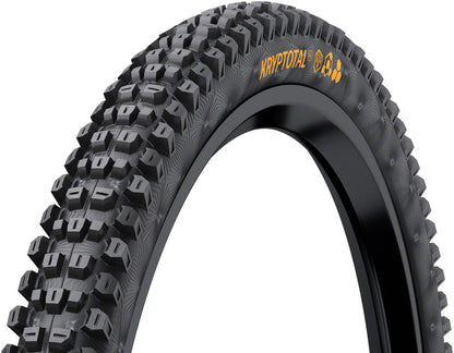 Continental - 29 x 2.4 Kryptotal Front Tire Tubeless Folding Endurance Trail E-25 - Black