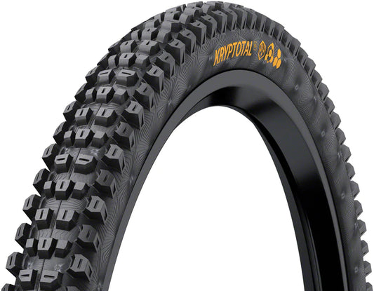 Continental - 29 x 2.4 Kryptotal Front Tire Tubeless Folding Endurance Trail E-25 - Black