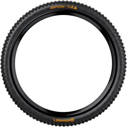 Continental - 29 x 2.4 Kryptotal Front Tire Tubeless Folding Endurance Trail E-25 - Black