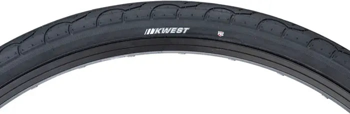 Kenda - Kenda Kwest High Pressure Tire - 20 x 1.5 Clincher Wire 60tpi - 20x1.5 Black - Black