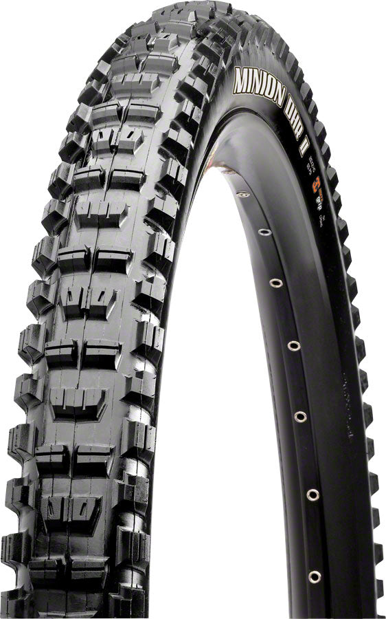 Maxxis - Minion DHR II Tire - 27.5 x 2.6, Tubeless, Folding, Black, 3C MaxxTerra, EXO - Black