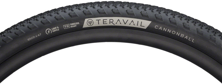 Teravail - Cannonball Tire - 650b x 47 - Black
