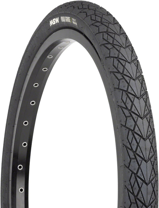 MSW - Tour Guide Tire Rigid - 20x1.75 Black - Black