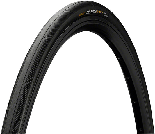 Continental - Ultra Sport III Tire - 700 x 32, Clincher, Wire, Black, PureGrip, Performance, E25 - Black