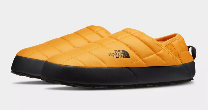 The North Face - ThermoBall Traction Mule V - Women's - Dark Sage Next Gen Logo Print/Gardenia White