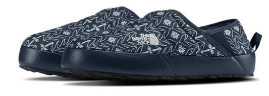 The North Face - ThermoBall Traction Mule V - Women's - Dark Sage Next Gen Logo Print/Gardenia White