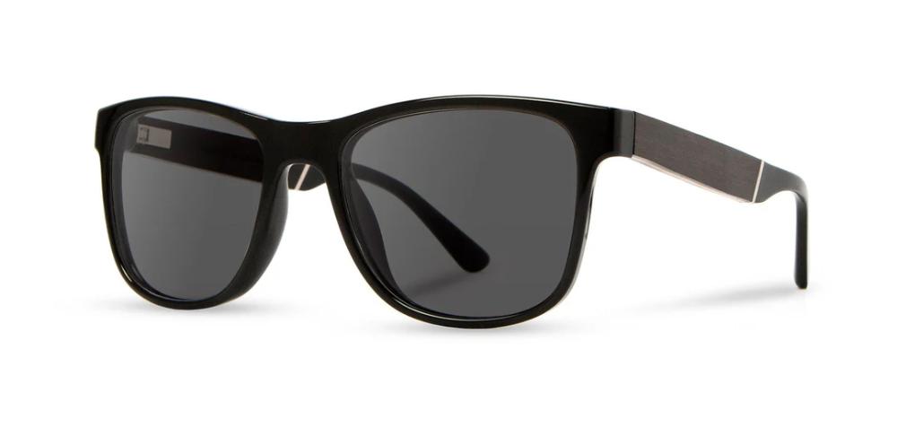 Camp Eyewear - Trail - Black / Ebony; Basic Polarized Grey