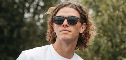 Camp Eyewear - Trail - Fern / Walnut; HD Plus Polarized Green Flash