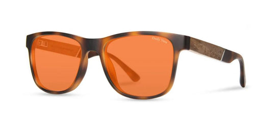 Camp Eyewear - Trail - Matte Tortoise / Smokey Bear; HD Plus Polarized Amber