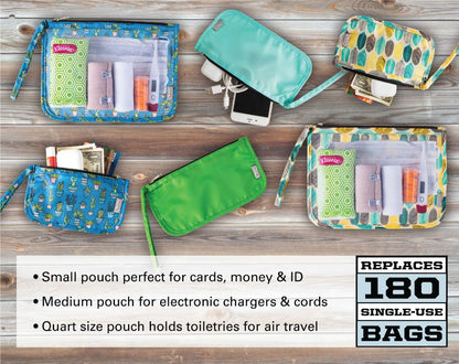 Chicobag - Travel Zip set of 3 - Cactus