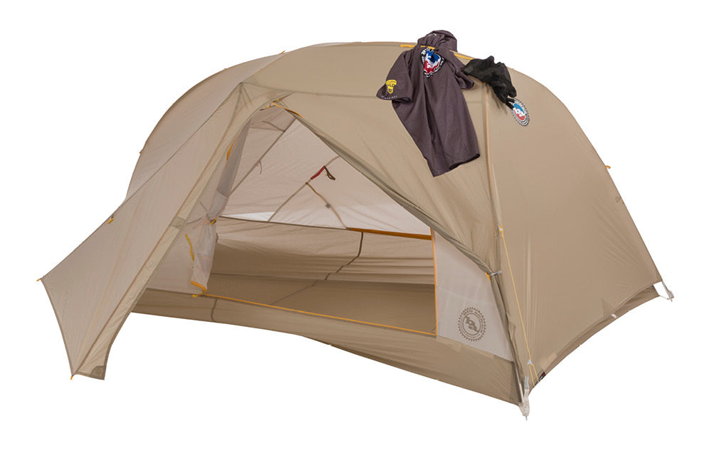 Big Agnes - Tiger Wall UL2 Bikepack Tent - Solution Dye - Greige/Gray