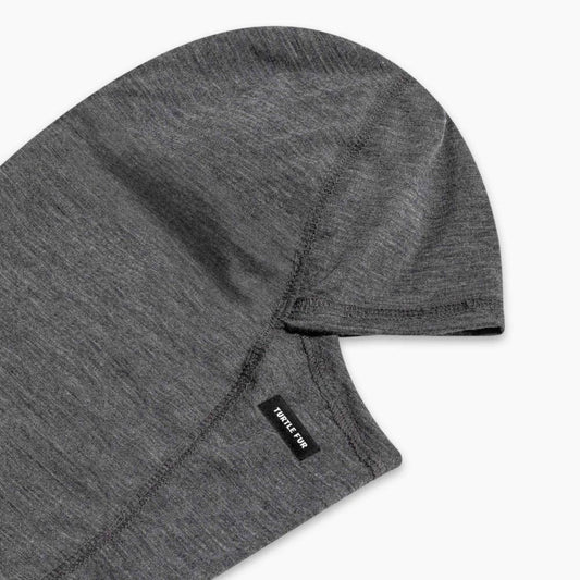 Turtle Fur - Carefree Merino Wool MaxClava - Charcoal