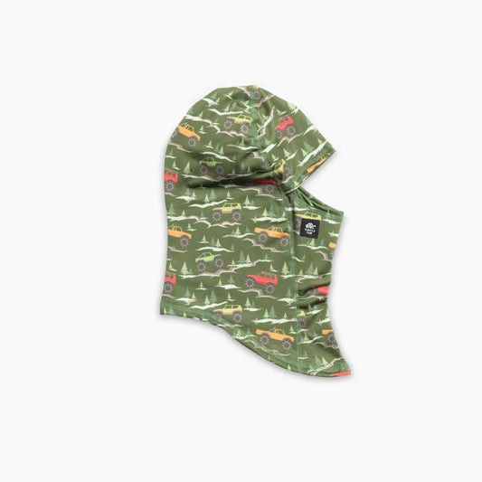 Turtle Fur - Kids ComfortShell MaxClava Print - Off Road