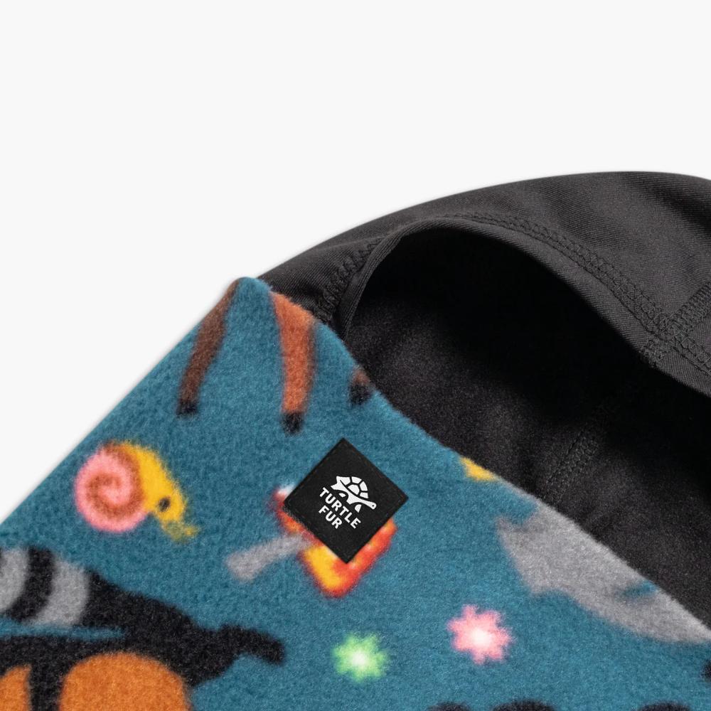 Turtle Fur - Kids Playful Prints Fleece Shellaclava - Cuddly Critters