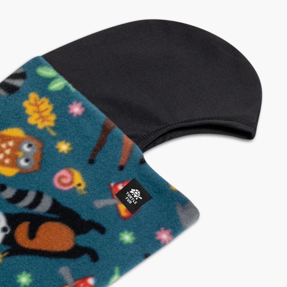 Turtle Fur - Kids Playful Prints Fleece Shellaclava - Cuddly Critters