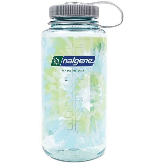 Nalgene - 32oz Wide Mouth Sustain - Tie-Dye Seafoam
