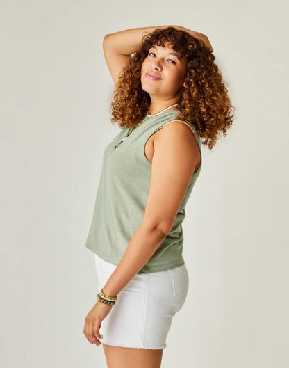 Carve Designs - Larisa Hemp Tank - Women's - Dark Haze