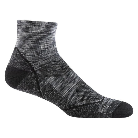 Darn Tough - Light Hiker 1/4 Lightweight Cushion - Men's - Space Gray