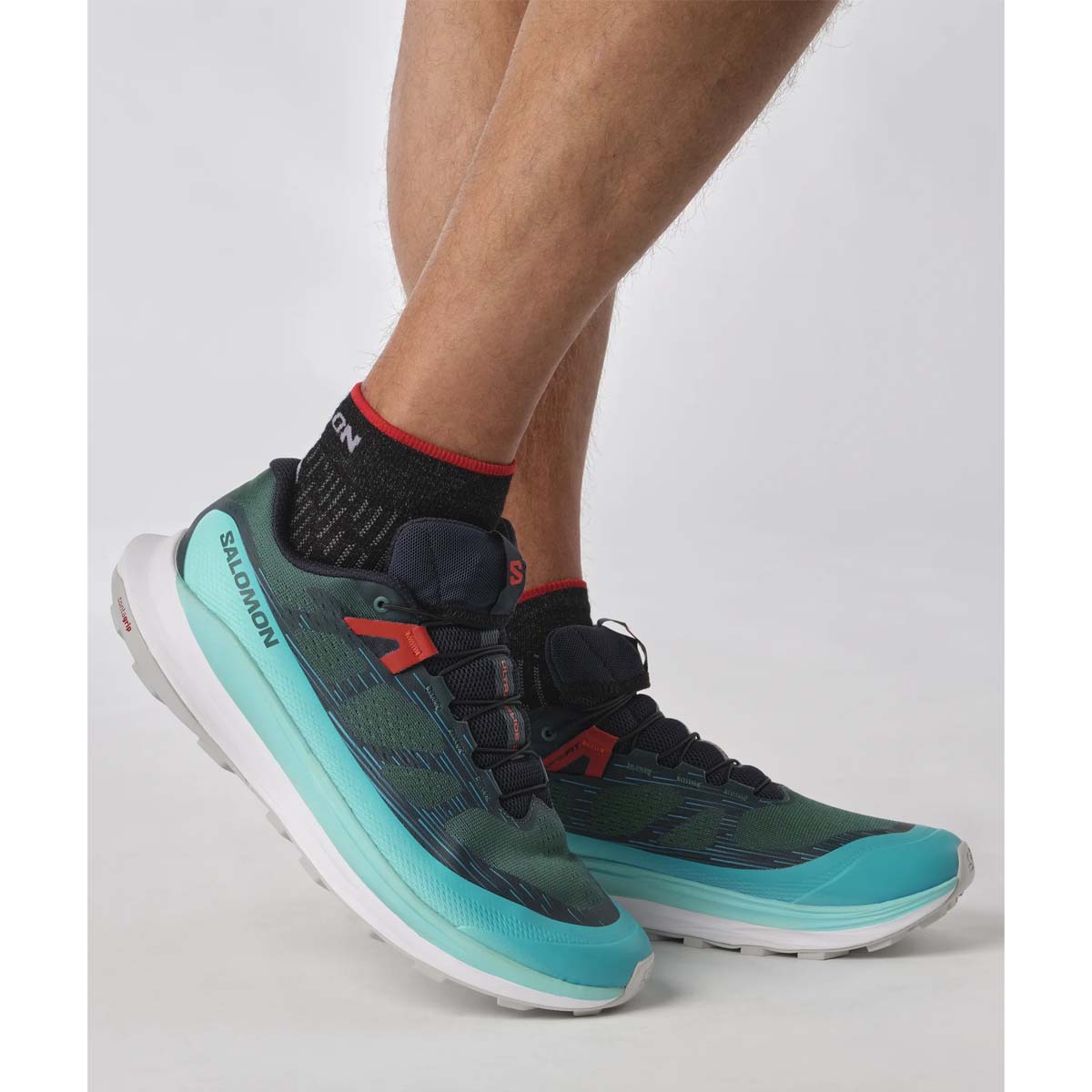 Salomon - Ultra Glide 2 - Black/Flint Stone/Green Gecko