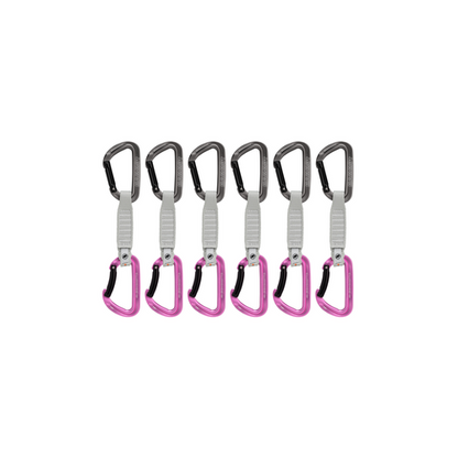 Mammut - Workhorse Keylock 6-Pack Quickdraws 12 cm - Grey-Blue