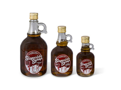 Slopeside Syrup - Organic Pure Vermont Maple Syrup (Glass Bottle)