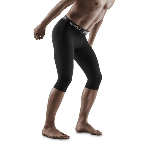 CEP - Ski 3/4 Base Tights Men's - Black