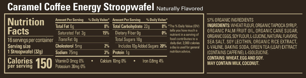 Gu - Stroopwafel - Caramel Coffee