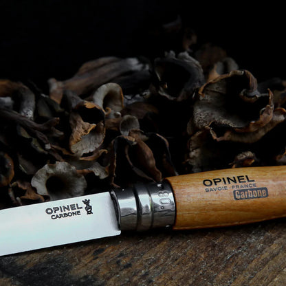 Opinel - No.08 Engraved Handle Folding Knife - Alpine Adventures